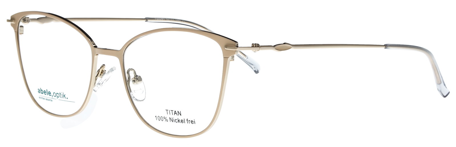 abele optik Brille für Damen gold / beige 150281